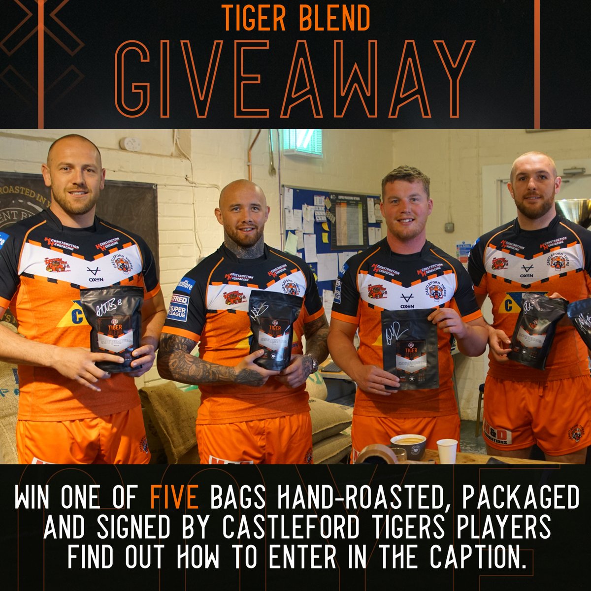 Recent_Coffee's tweet image. 🚨✋ GIVEAWAY ALERT 🐯🐯 To celebrate our new partnership with @CTRLFC and Tiger Blend - We&apos;re giving away 5 signed bags of coffee by @WATTSY7890 @Massey196 @AdzMilner &amp;amp; @smithdaniel1 
How to enter:
🧡 Must be following both @RecentBeans &amp;amp; @CTRLFC 
🧡 Like this photo
🧡 Retweet