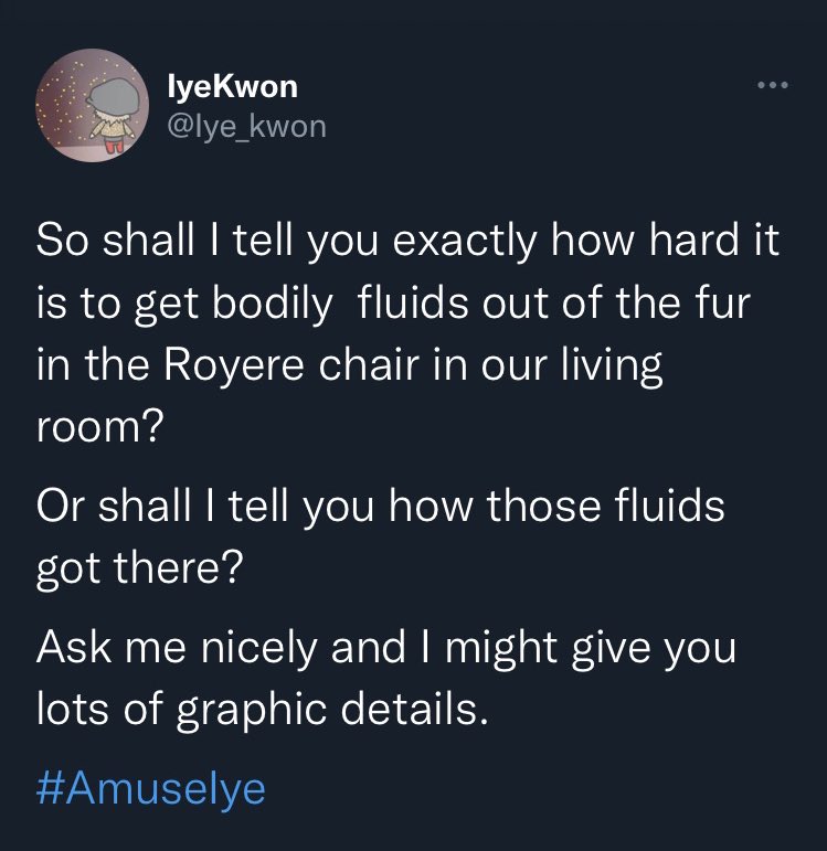 manonaswann's tweet photo. ⚠️🔞

It’s come to my attention that some of you aren’t aware of the ‘bodily fluids sticky goo fur’ tweets 💦 

Be aware that this is Dutchess talking to herself - she cosplays as Ji’s cats for GTop shipping purposes https://t.co/2iTGsxK627