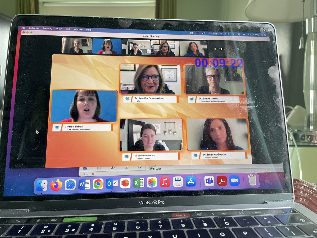ekstokes's tweet photo. Great to be on this panel discussing leadership with @EmerMcGowan @lauradesveaux &amp; Jennifer Green-Wilson #physiocancongress2022 https://t.co/F8mvkPhj5M