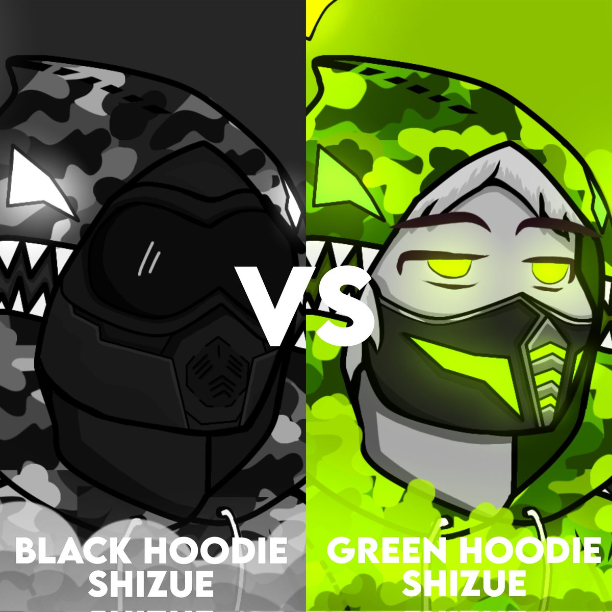 2 ITEM LEFT!
BLACK HOODIE SHIZUE VS GREEN HOODIE SHIZUE
Who's got the sold out first
come on guys only u can decide it 😂🔥
Make sure u get them and give some 💙 n RT 🙌
linktr.ee/shizue.nft
opensea.io/collection/shi…
#NFTCommunity #nftsales #nftart