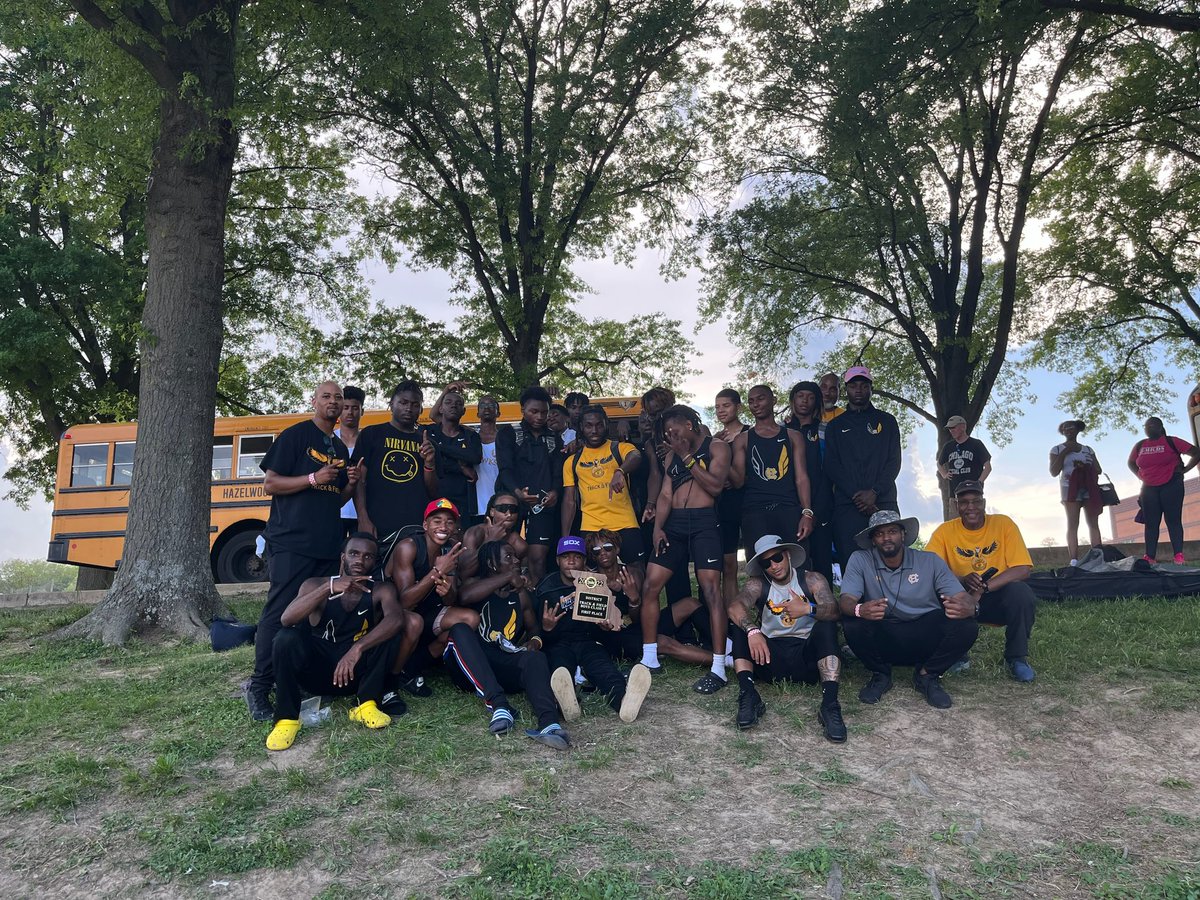 Congrats to The boys track team on winning Districts this past Saturday! Way to be the Standard and continue to showcase our speed! #ProudToBeAHawk #HawkShow