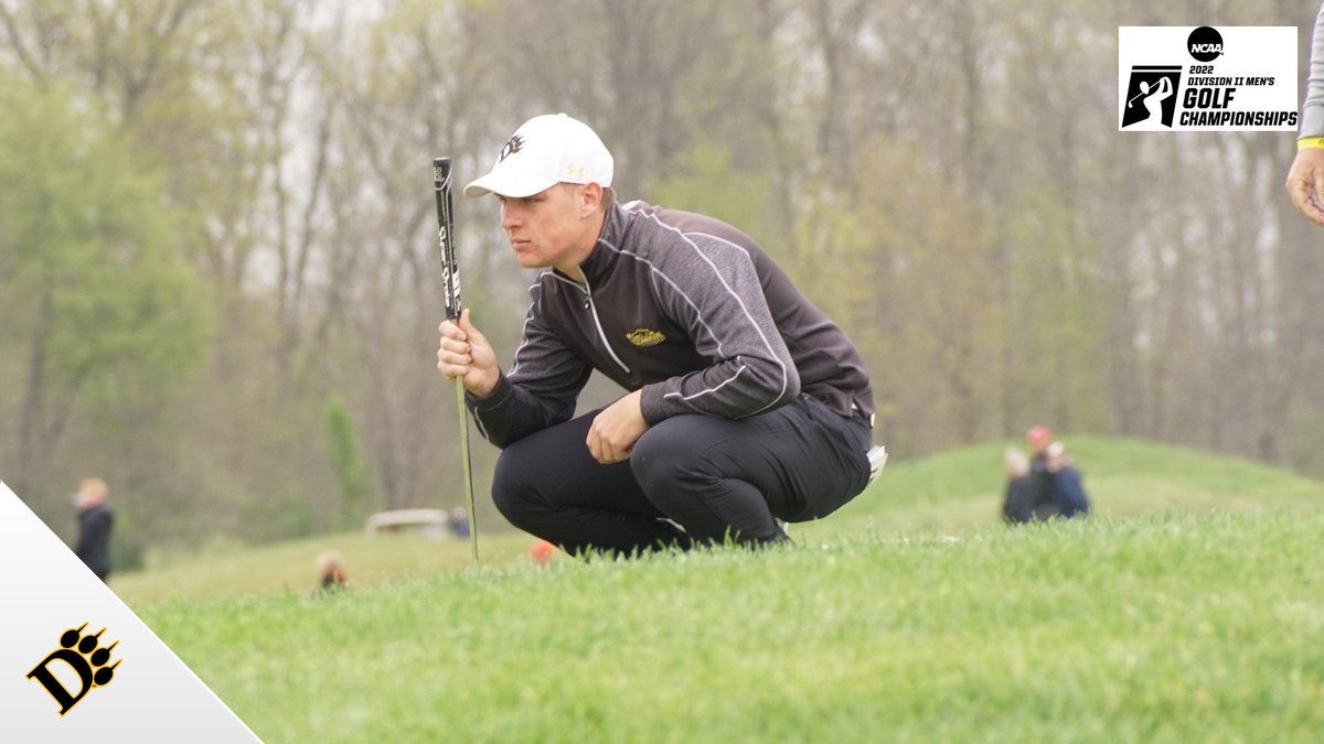 ODUAthletics's tweet photo. PREVIEW | One 🏆 left to win for @ODUPantherGolf's Robert Holden, as his #NCAAD2 National Championship journey begins in Michigan on Monday, May 16 #ClawsOut 

📰: https://t.co/chUfnciHCr https://t.co/W07tvnGAQi