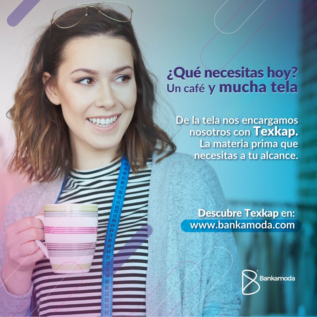 bankamoda's tweet photo. Tela, Hilos, botones, cremalleras y más
Todo se materializa con la materia prima de Texkap.
A tan solo un click https://t.co/yAdyV0npNo
#material #moda #texkap #banka https://t.co/6alCxMZlgw