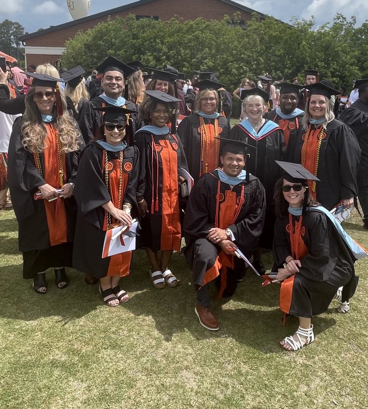 Congratulations Sandhills Principal Fellows Program MSA graduates of Campbell University and a special shout out to Ismael Gomez!