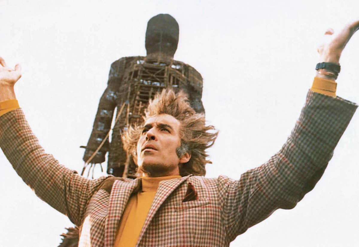 HorrorHammer1's tweet photo. Christopher Lee and his favorite jacket throughout the years https://t.co/2ndV03mBx2