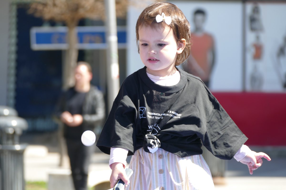 WTTGlobal's tweet photo. Too precious 🥺
#ToddlerTuesday #WTT #TableTennis #Kosovo #WorldTableTennisDay #WTTD #PeaceOnTheTable #PingPong https://t.co/tfRT9PLhpf