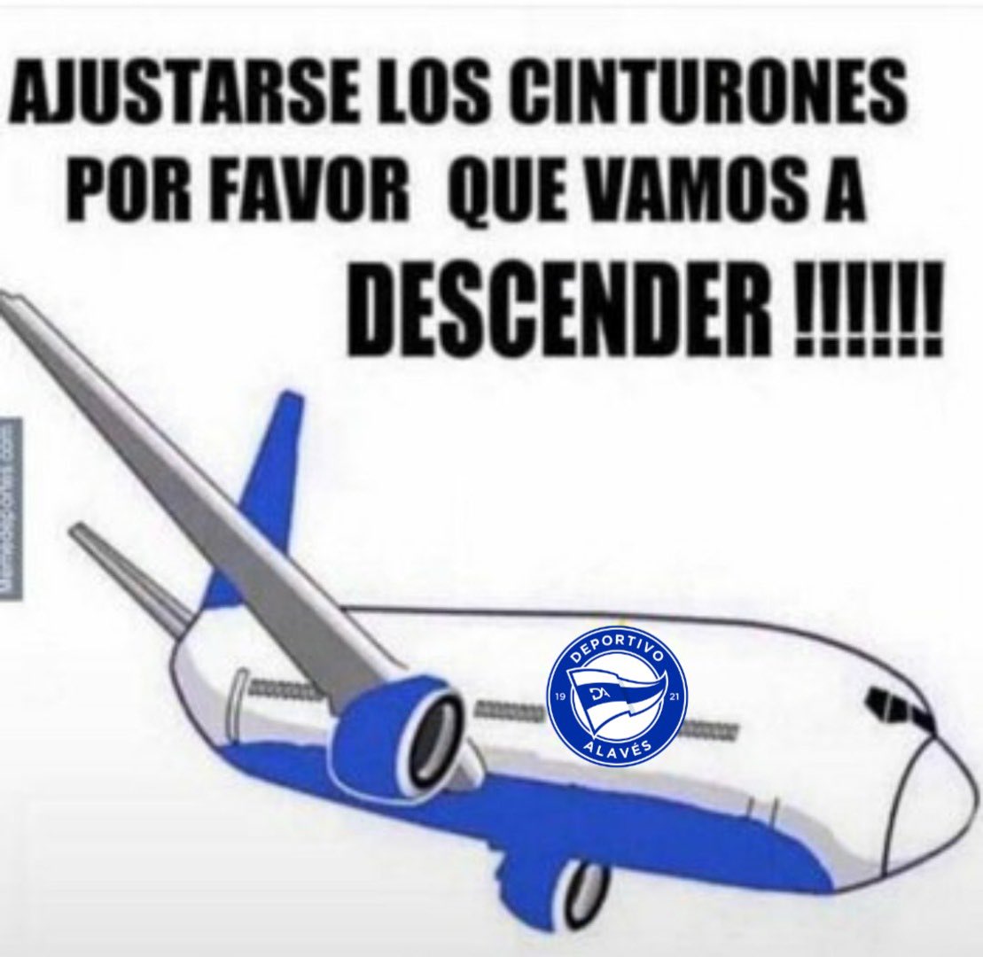 JONATAN JSR ⚪ on Twitter: "@Alaves Abróchense los cinturones, que hay turbulencias Entramos en estado de emergencia Tu culo y mis canciones siempre están en tendencias Pal' viaje te traigo no