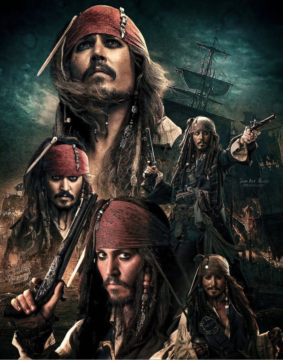 An_elf_pirate's tweet photo. My Captain.

🏴‍☠️🖤🏴‍☠️

#JusticeForJohnnyDepp
#NoJohnnyNoPirates https://t.co/6KOUdQXOfc