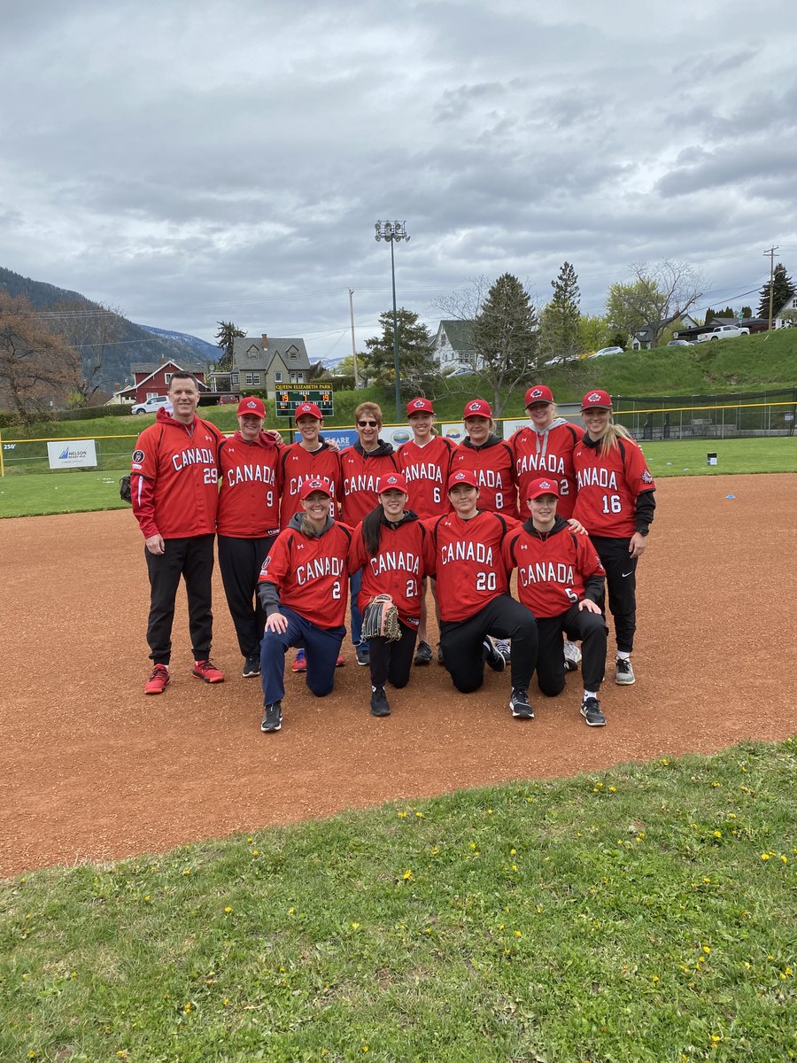 baseballcanada's tweet photo. Today we paid tribute to our forever Ace by retiring Amanda Asay's #19 and unveiling a patch that our Women's National Team will wear this summer ♥️

#ACE19 https://t.co/yJoauNE4ef