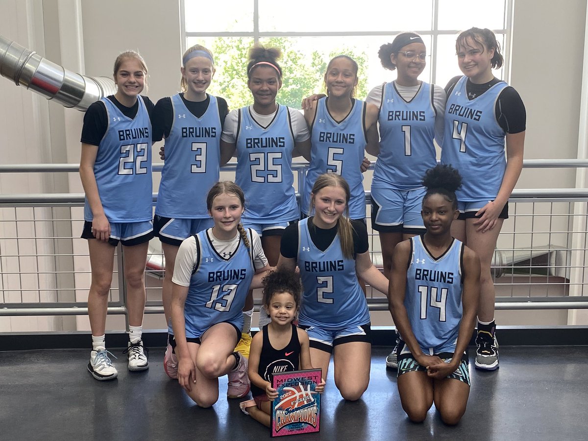 degribble's tweet photo. 2026 @WPABruinsAAU win the Championship at the #MidwestExplosion Tournament
🏆🏀💪🏻
#BruinsNation 
 @erica_gribble https://t.co/SPqoR1N4Gy