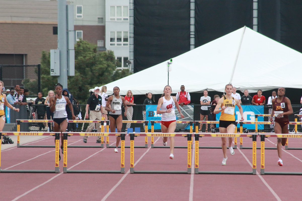 BadgerTrackXC's tweet photo. @BiancaStubler finished second in the womens 400m hurdles finals with a time of 57.58! https://t.co/SXVseYnwku