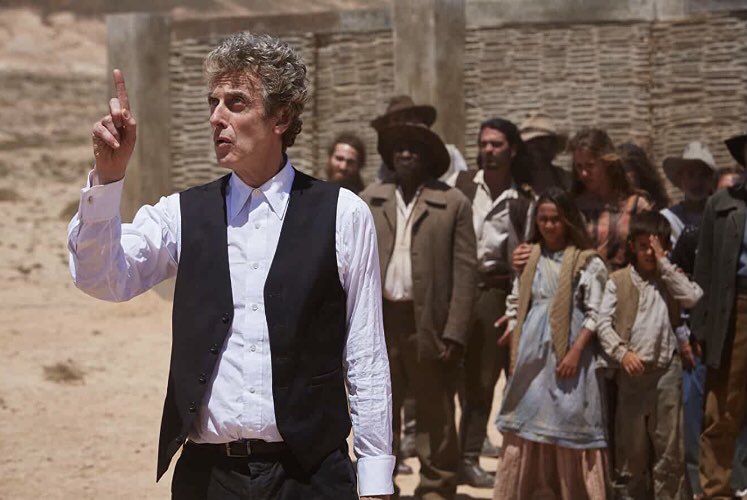 theraphaeliG's tweet photo. Hell Bent: s9e12 
Capaldi erasından ən sevdiyim epizod. Təkbaşına bütün hekayəni teatr səhnəsindəymiş kimi canlandıran 12-ci Doctor. Nothing but Respect!  
#SundayRewatch 
#DoctorWho https://t.co/KNlXhWxXBk