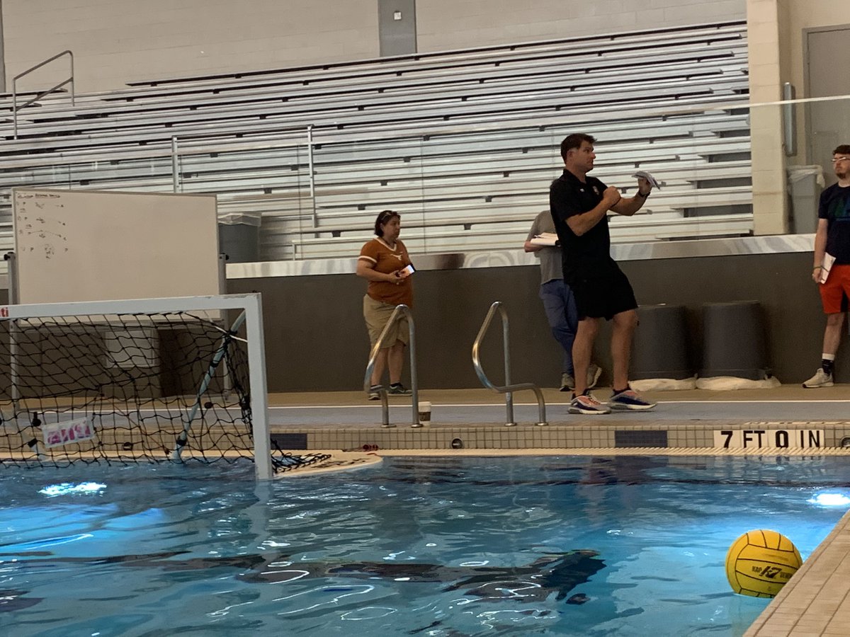 CoachBric's tweet photo. Thank you @USAWP_CoachesEd for running the water polo coaching clinic this weekend at the CFISD Natatorium!

It was extremely educational and I am excited to use this in building into our 1st UIL water polo season at the start of next school year! @CFISDAquatics @CFISDAthletics https://t.co/X2EMEUk1uI