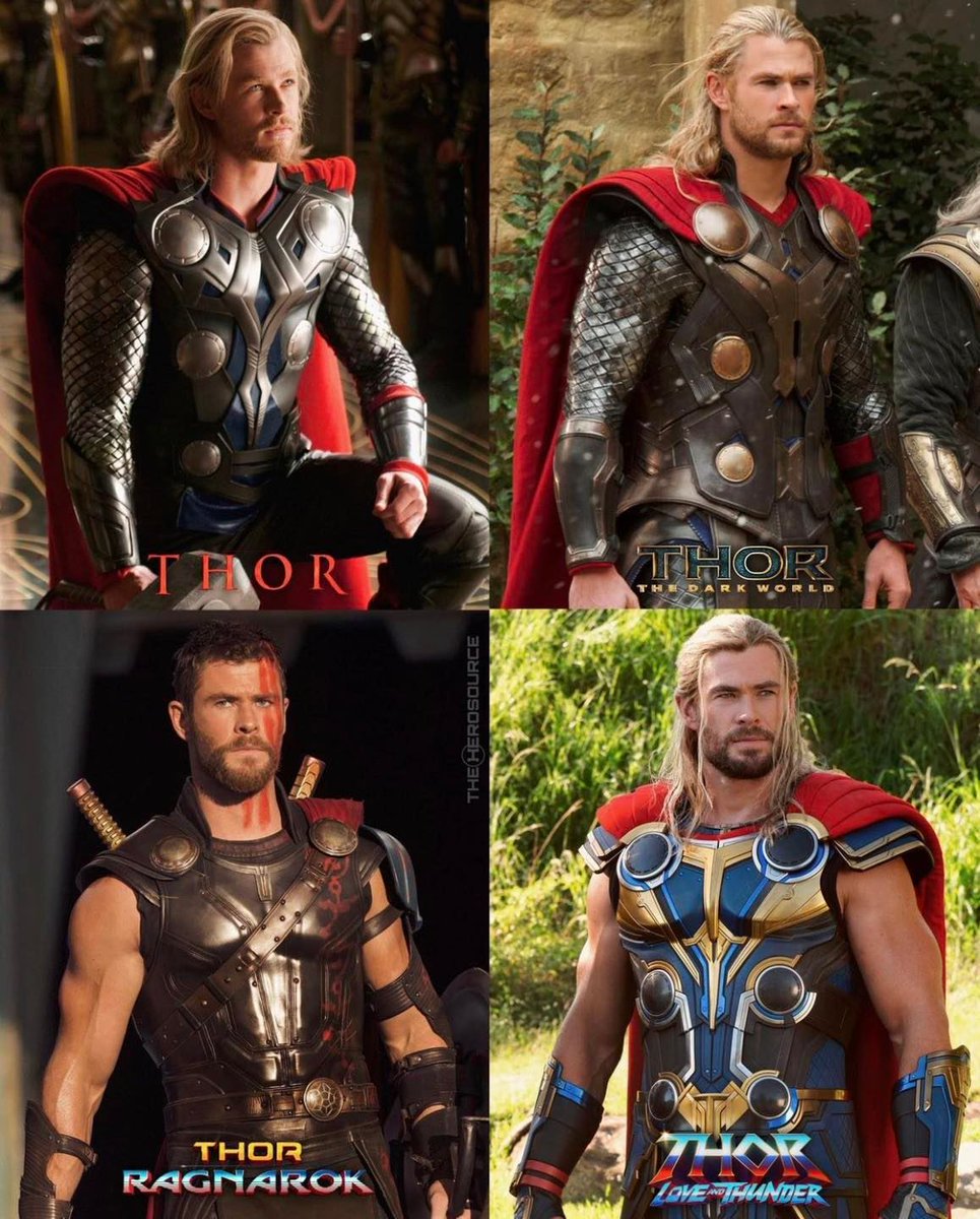 The first MCU character to get 4 solo films!

#Thor #ThortheDarkWorld #ThorRagnarok #ThorLoveandThunder