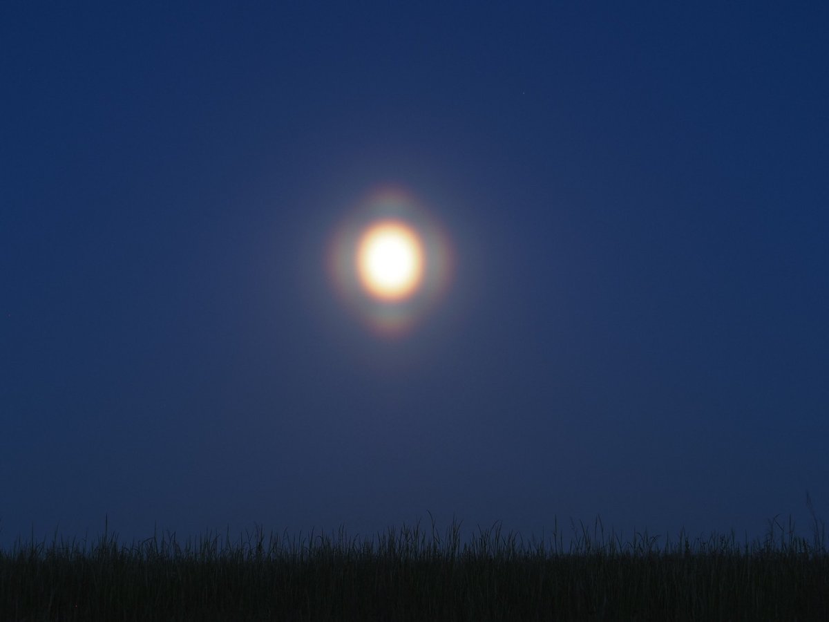 ITeich's tweet photo. #Mond #Halos betrachtet vom #sprembergerstausee aus https://t.co/RyDPsQpTtC