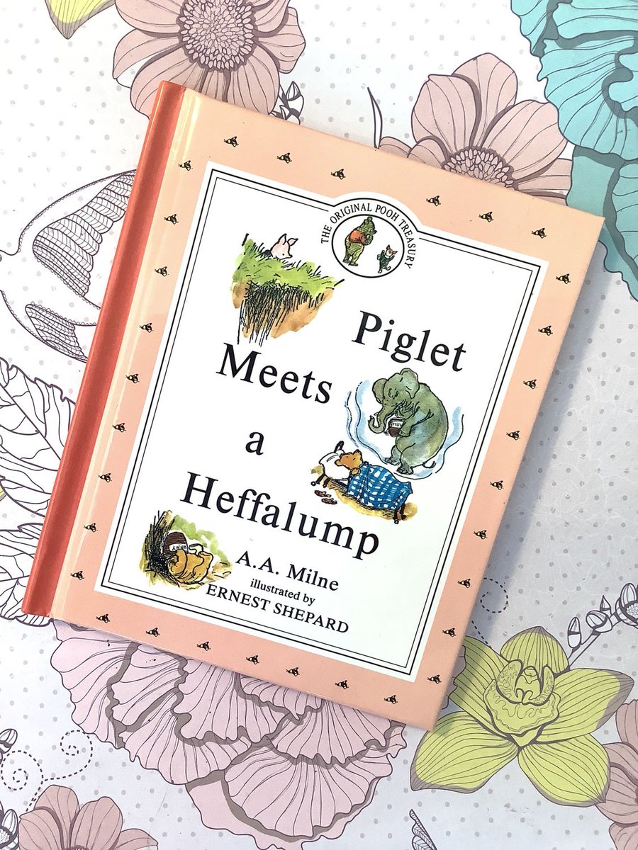 WatsonsVintage's tweet photo. Just £5.00 for this ADORABLE little vintage book in my #etsyshop : Vintage 1990 ’Piglet Meets a Heffalump' by A.A. Milne in Hardback Collectable Winnie The Pooh Story Book #MiniPictureBook #PigletFanGift https://t.co/hmv0qa78uc #1990Gift #WinnieThePooh #AAMilne #PoohTreasury https://t.co/4gdMmZebZC
