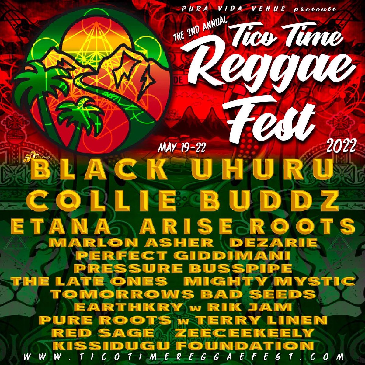 Next weekend we’ll be in Aztec, New Mexico for #ticotimereggaefest ! Get your tickets asap for this incredible weekend of music, camping, yoga, ziplining and more! #reggae #musicfestival