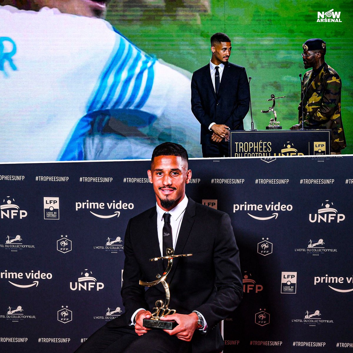 now_arsenaI's tweet photo. Tonight William Saliba has been named Ligue 1 young player of the season for 2021/22.🏆

36 games played, 14 clean sheets… well deserved!🇫🇷👏🏼 #afc https://t.co/N8RwrVMtHh