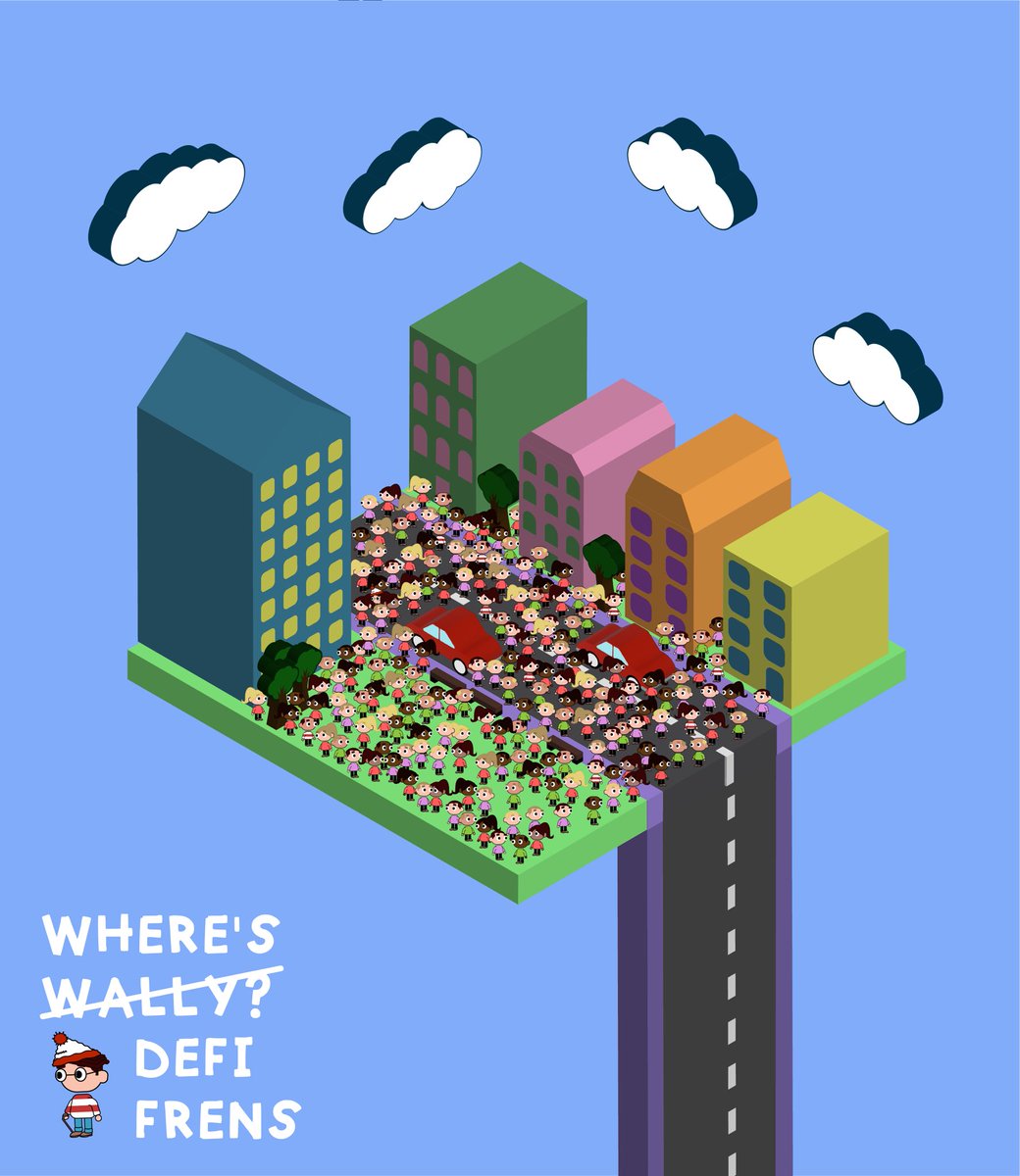 My very first fan art for <a href="/defi_frens/">DEFI FRENS</a>

Who can find him?👀

#NFT #NFTs #fanart