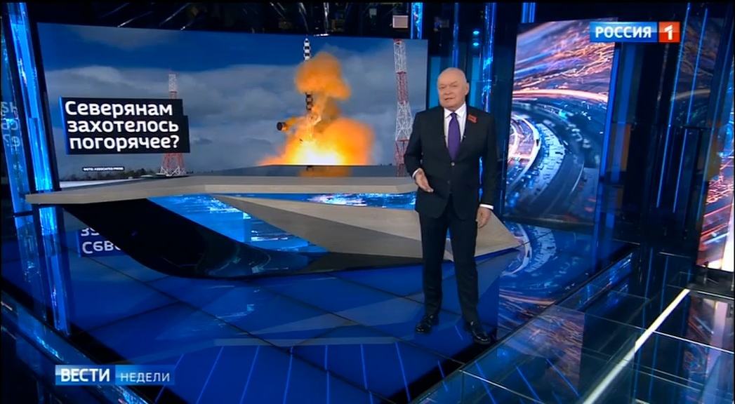 francis_scarr's tweet image. Dmitry Kiselyov's reaction to plans by Finland and Sweden to join Nato:

"Do the Nordic states want things to heat up?"