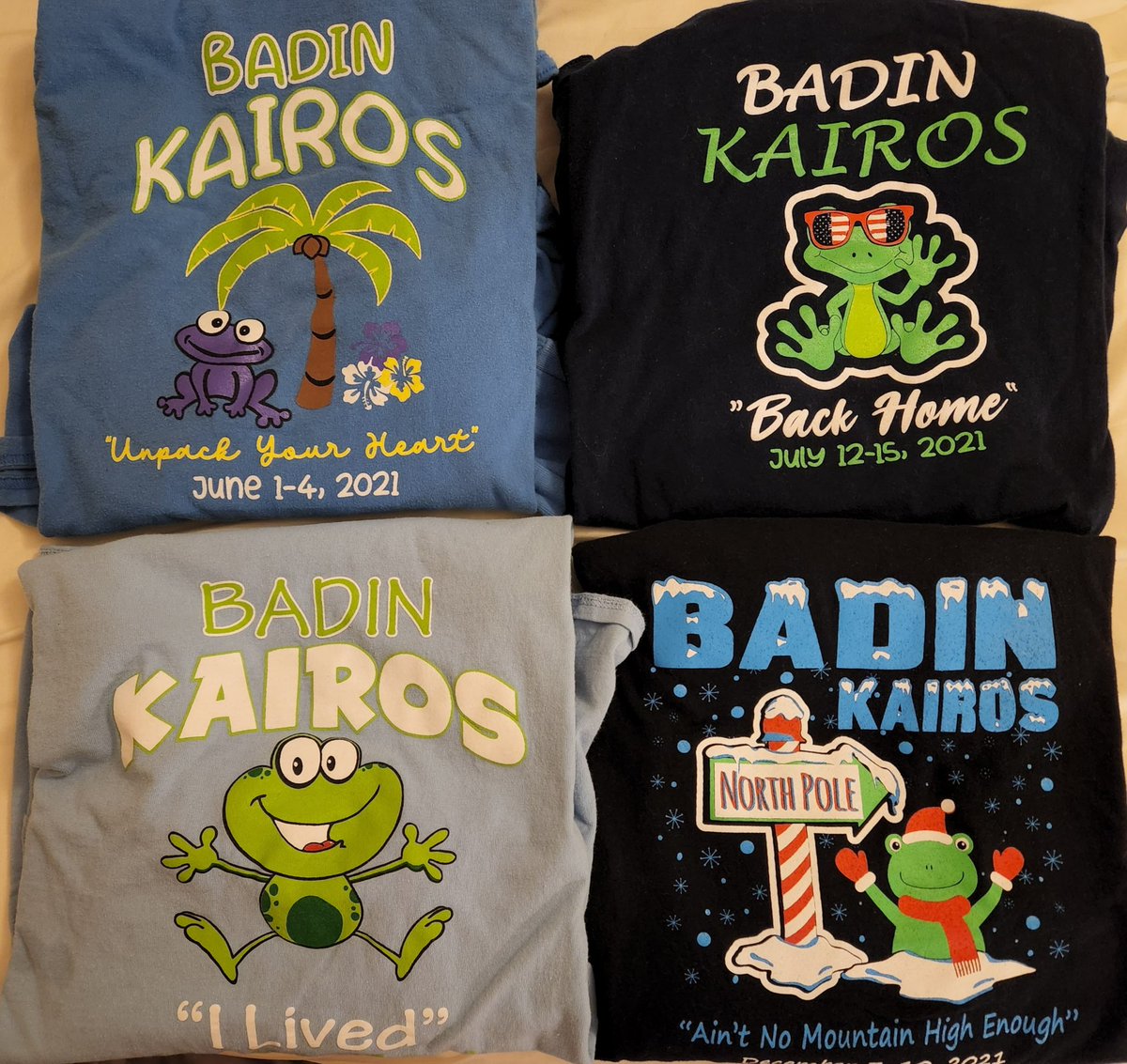 BadinHS's tweet photo. Itโs Senior Week!
Seniors, tomorrow is Kairos Shirt Day- wear your Kairos shirt with uniform bottoms. #kairos #seniorweek2022 @badinhigh22 https://t.co/S6gJHHDJX4