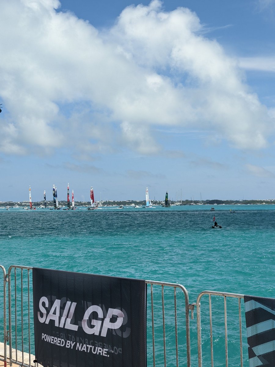 That's a good afternoon out. #SailGP #BermudaSGP #Bermuda