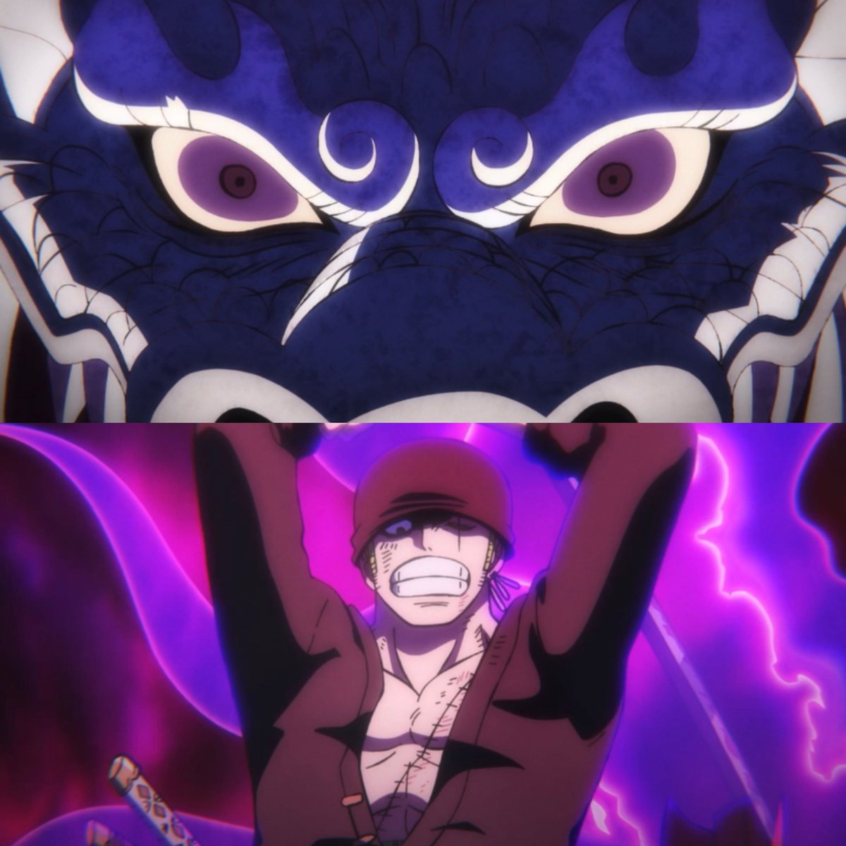 t4yyb's tweet photo. seeing this scene animated😮‍💨🔥kaido was an inch away from leaving yamato without a dad #onepiece1017 https://t.co/SMbbLa1APO