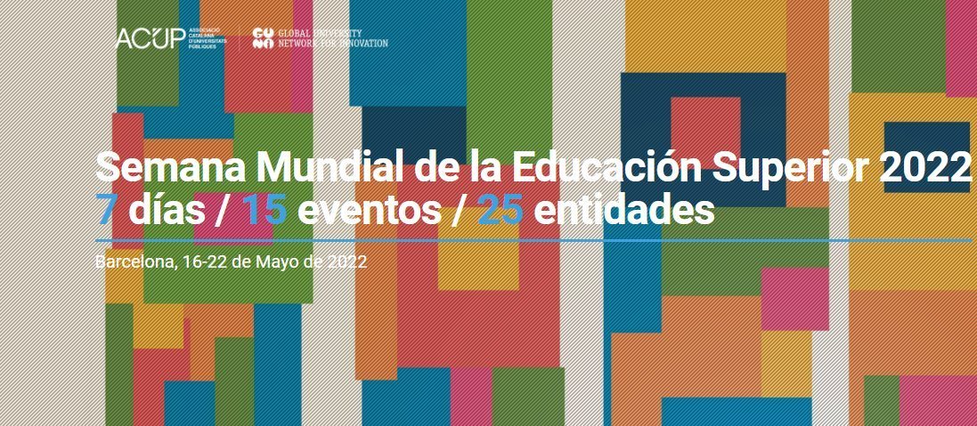 UniversidadGob's tweet photo. ⭕️ Del 16 a 22 de mayo se celebra en Barcelona la Conferencia Mundial de Educación Superior 2022 de la @UNESCO_es. 

Puedes consultar las principales actividades que se realizarán en torno a este encuentro en nuestra web: https://t.co/CZSq5SrOHw https://t.co/At571OryVr