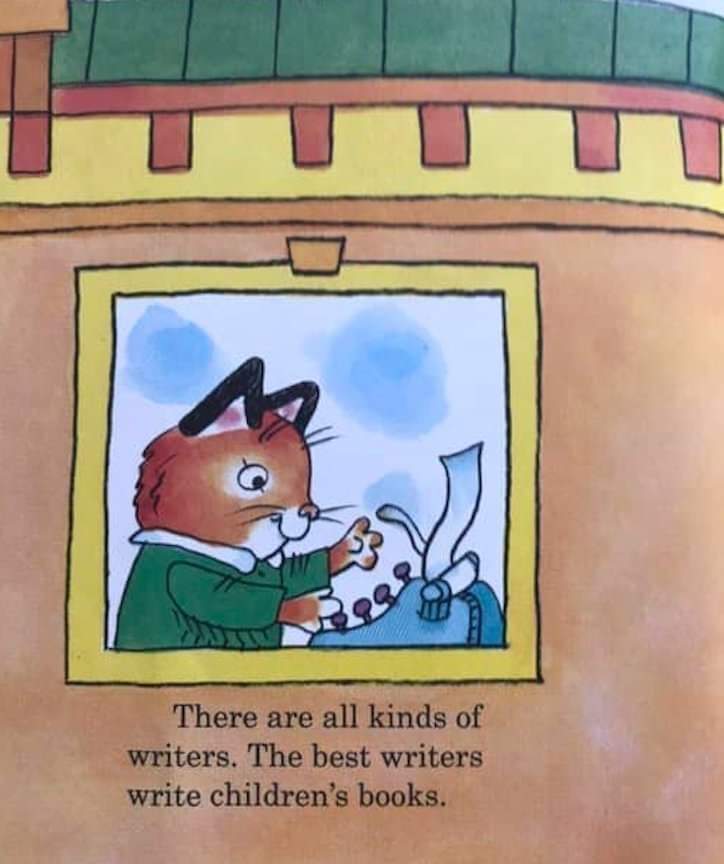 Richard Scarry dropping truth bombs