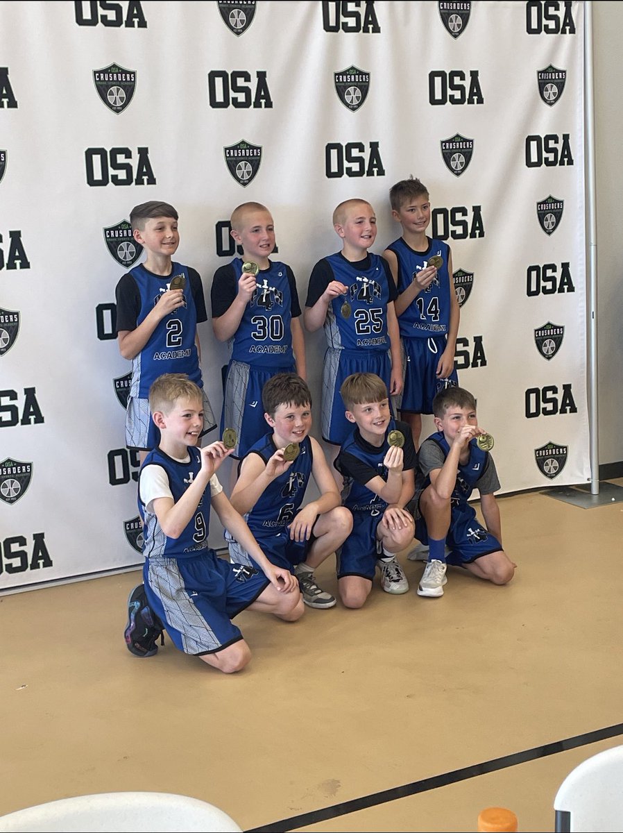 4th Grade Boys Ballers Division Champions: Play 4 Him Academy 4B. Bright future ahead for this group! <a href="/play4himacademy/">Play4Him Academy</a> #MWCC