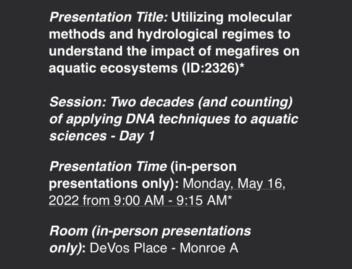 paulbfrandsen's tweet image. I am not attending #JASM22, unfortunately, but make sure to check out @imerrigo’s talk tomorrow! @anna_eichert is also speaking later in the week. #megafire