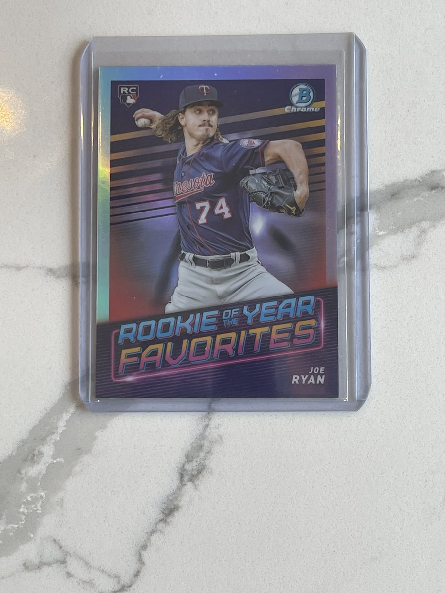#MNTwins Joe Ryan shoved again today.

RT for a chance to win his insert from 2022 Bowman. Must be following to be eligible.