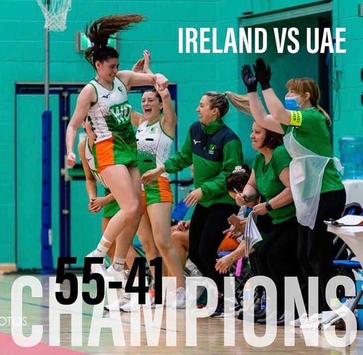 RCooilphysio's tweet photo. Great to physio for  @NetballIreland over the last 4 days. Such a talented group of girls who are hard working, dedicated and lovely with it! Thank you @iomnetball and @EuropeNetball for putting on such a great event. #champions #proudphysio.Ruth x https://t.co/IoL3yDQ1LM