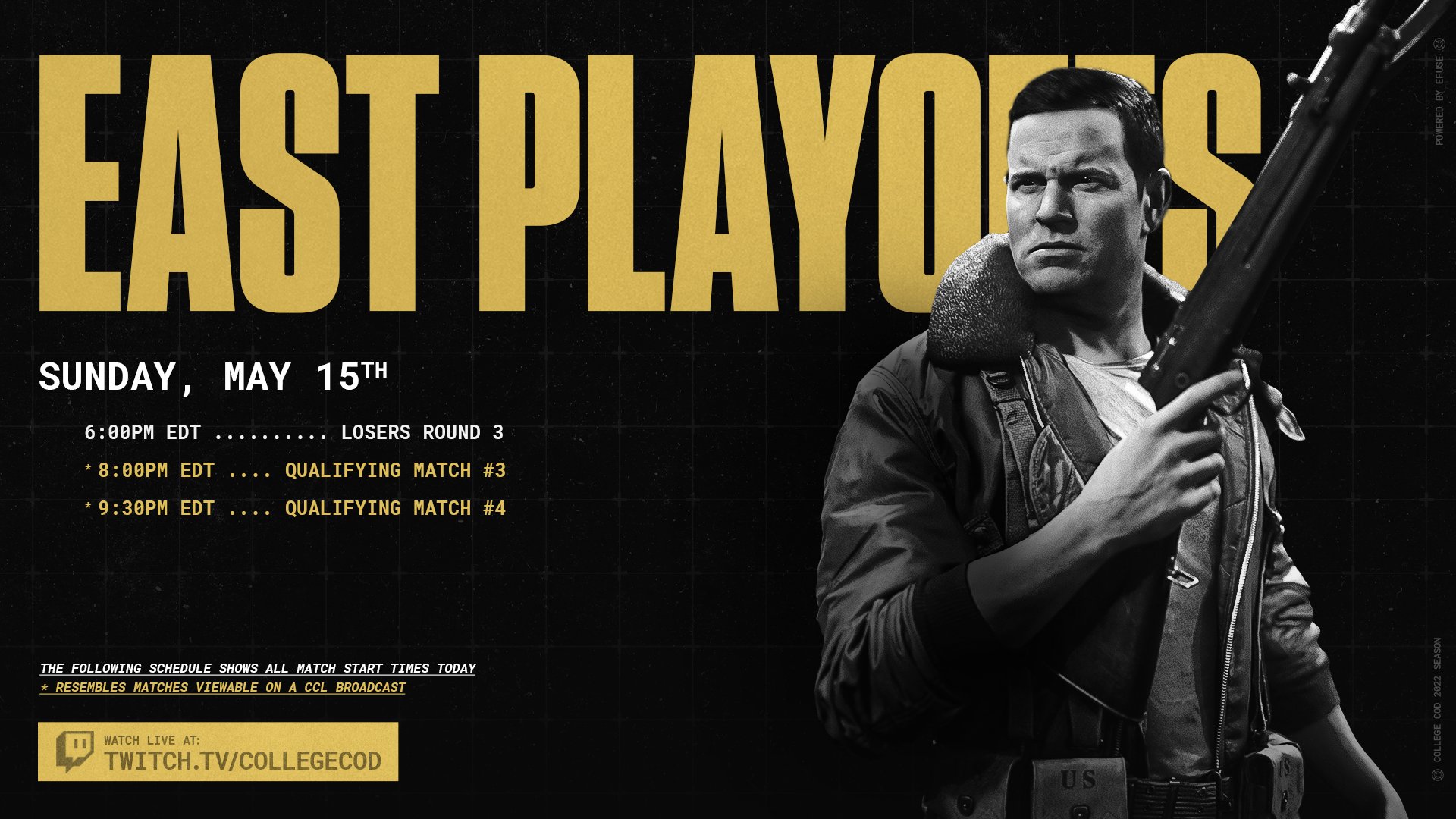 College CoD on Twitter "No more second chances. 6 teams. 2 tickets to