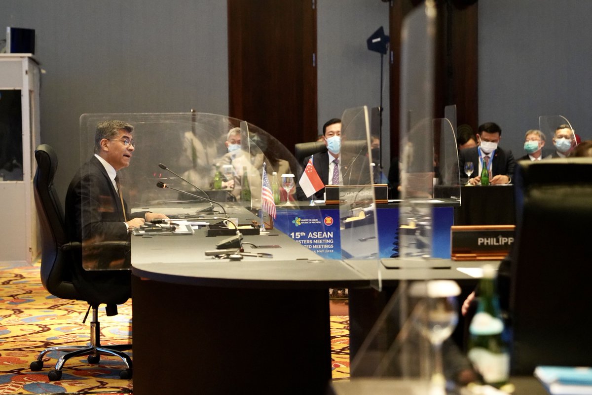 Secretary Becerra speaking in room of people.