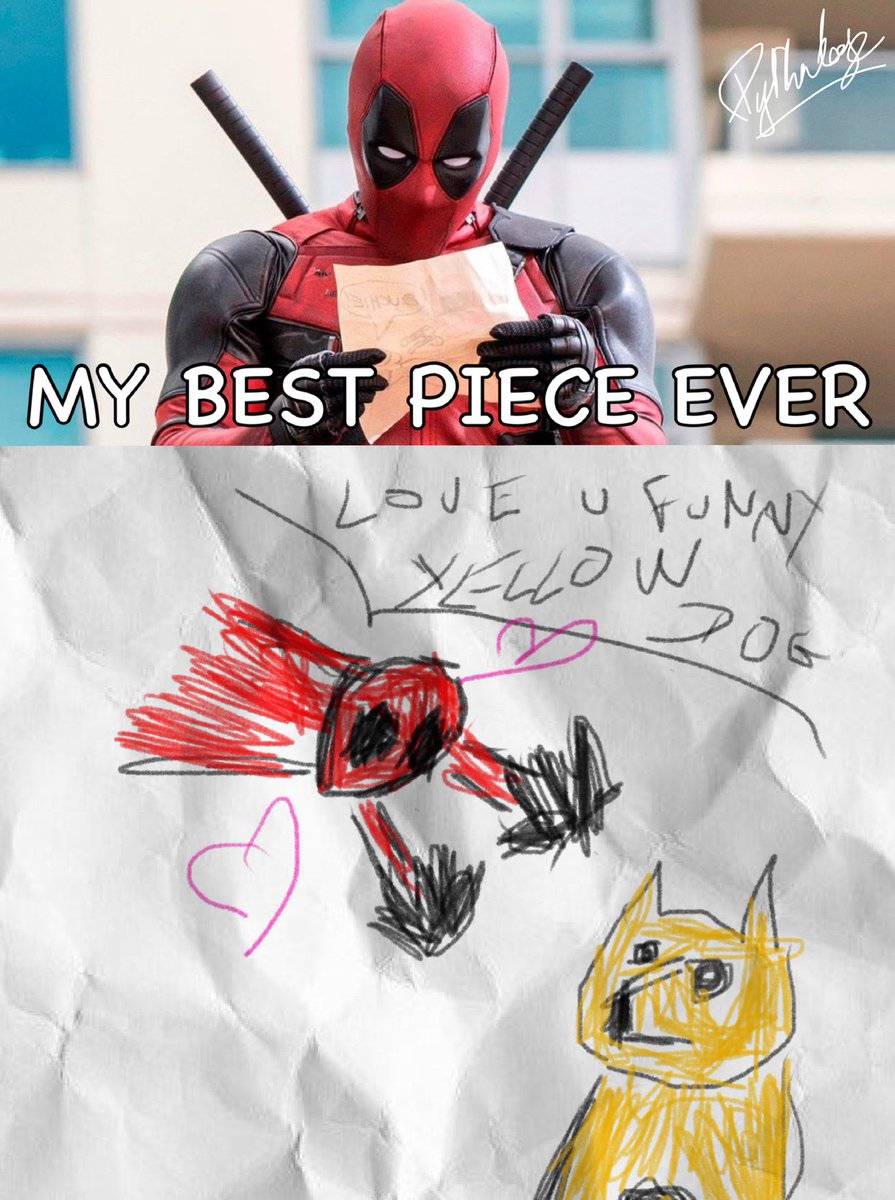 pythadoge's tweet photo. @Oonabot @BackToTheDoge @akaCurt @_mintydoge @celestevilnueva @topherAlba26 @MilgateTyler @dogeofficialceo @DogecoinNorway @ArroyoXIII Deadpool loves Dogecoin ⚔️ https://t.co/Sa1C8FwFyA