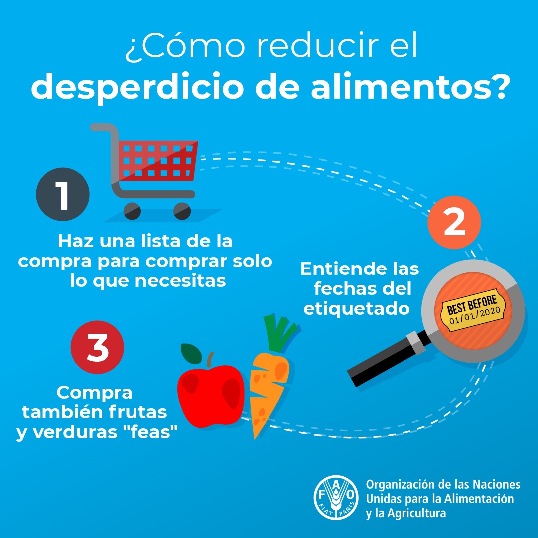 FAOAmericas's tweet photo. 📌 Los alimentos que nunca consumimos representan un desperdicio de recursos como la tierra, el agua, la energía, el suelo, las semillas y otros insumos utilizados en su producción

¿Te gustaría contribuir a reducir el desperdicio de alimentos? 

Aquí te dejamos 3⃣ datos claves👇 https://t.co/8FYTKdfNSo