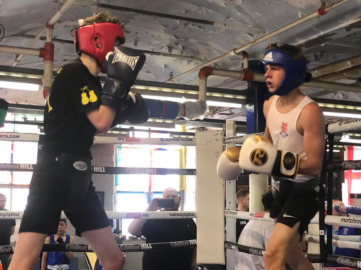 HamerBoxing's tweet image. Proud of our two boxers Charlie and Kieren being selected to attend a sparring day yesterday at Gladiators Boxing Gym representing #TeamHamer and Northwest Region Male Boxing Squads 2022 against teams from Yorkshire and Ireland 
Thanks to NWR coaches @England_Boxing @LtdMetals