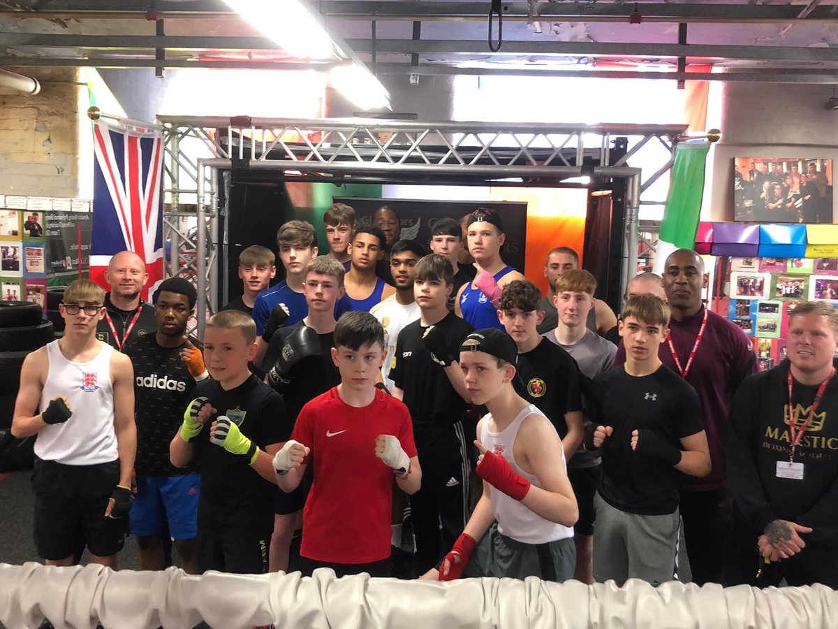 HamerBoxing's tweet image. Proud of our two boxers Charlie and Kieren being selected to attend a sparring day yesterday at Gladiators Boxing Gym representing #TeamHamer and Northwest Region Male Boxing Squads 2022 against teams from Yorkshire and Ireland 
Thanks to NWR coaches @England_Boxing @LtdMetals