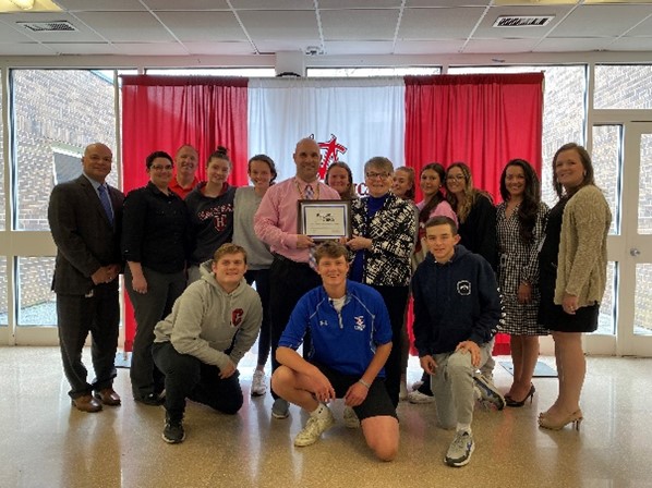 nyschoolboards's tweet photo. May 10-16 is #MentalHealthAwarenessWeek. This week we honor #ApplauseForTheCause Award winner Jeremy Thode, @CenterMoricheshs Ass. Principal, for his walk across Suffolk County to raise awareness of students’ #MentalHealth for 59 high schools. #SMCares
🌐: https://t.co/weH1ap8DR5 https://t.co/gWMbmy6Vzg