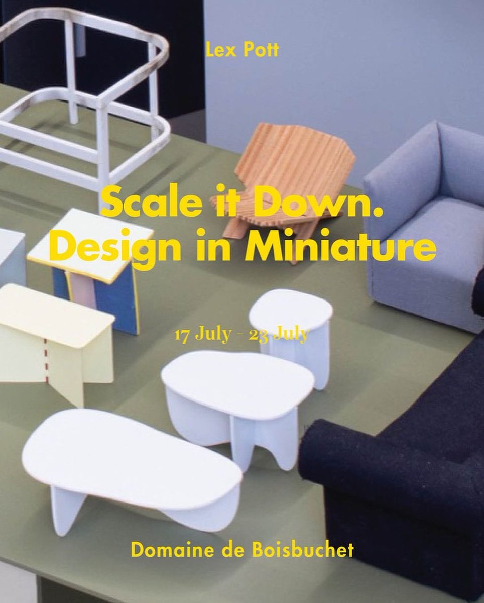 DesignApplause's tweet image. This summer #LexPott will give a workshop @boisbuchet each participant will design their own furniture collection. We will experiment with lots of techniques and materials to study design...in miniature.
17&amp;gt;23july 
Apply: boisbuchet.org/workshop/scale… 
#boisbuchet2022