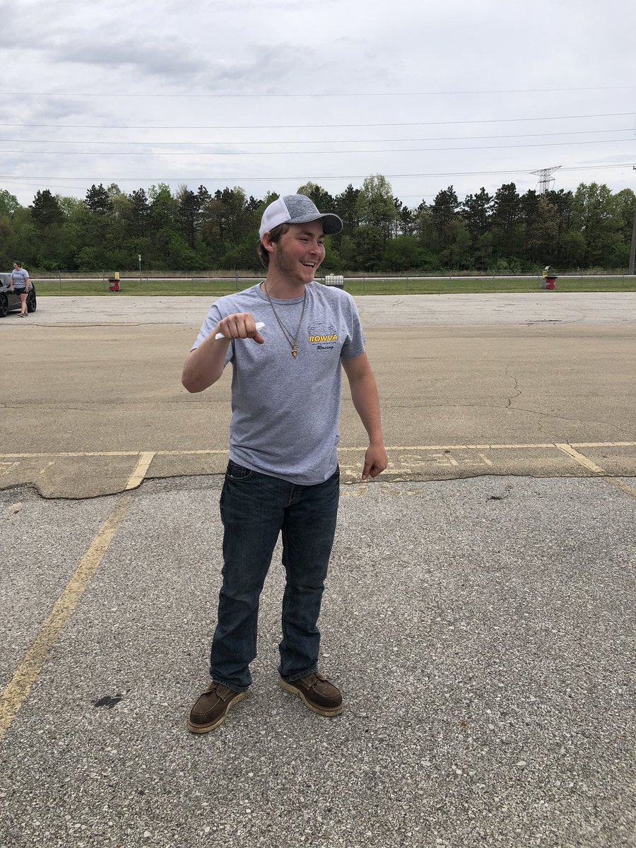 Katie, Emily and Trevor advanced to the quarter finals today, with Emily finishing third after red lighting in the semi finals.  Rowva finished the day with 5 victories, 1 victory short of Fulton High School.  Great effort out of our entire crew. #rowvastrong