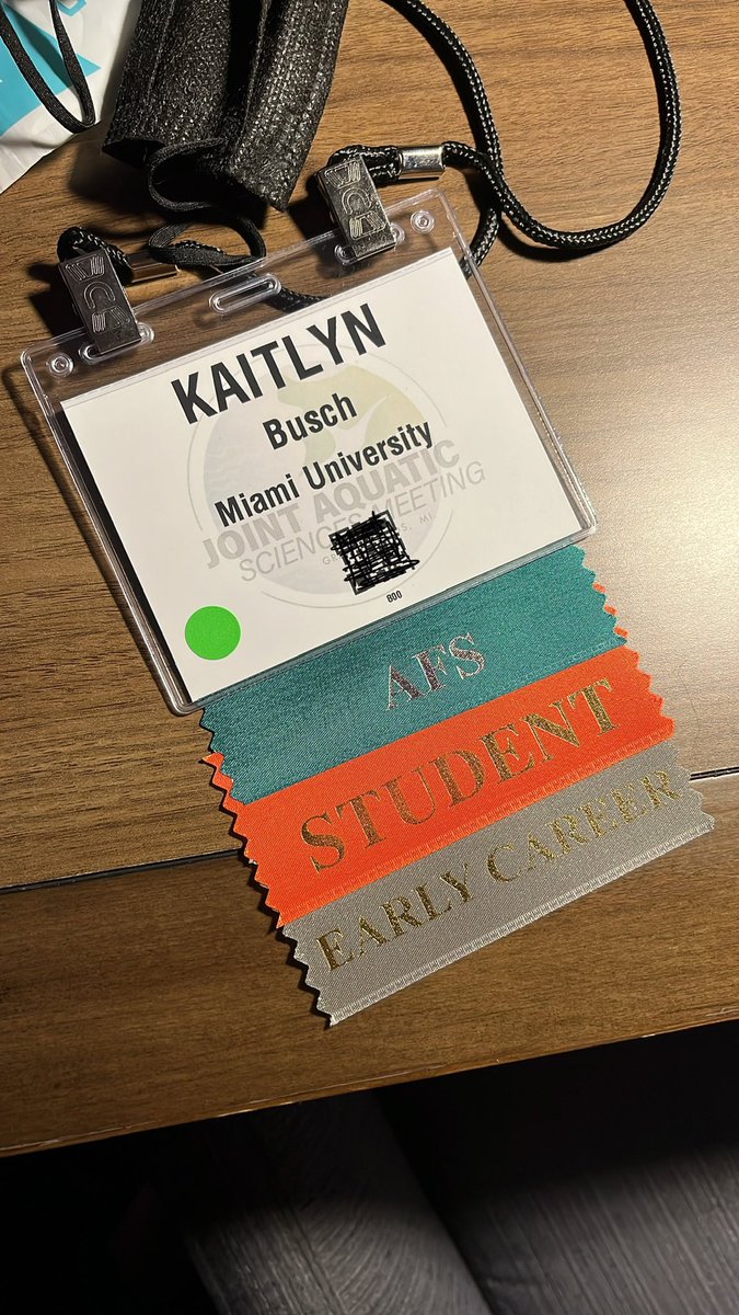 Cute name tags. Excited for this week! #JASM2022