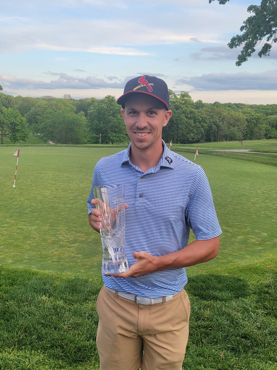 centlinksgolf's tweet photo. Congratulations to Zach VanDolah on his KC Match Play title! 🤴🏆⛳️

VanDolah defeated Drew Carlson 4&amp;2 in the Final match. https://t.co/lIl4TWFN9q