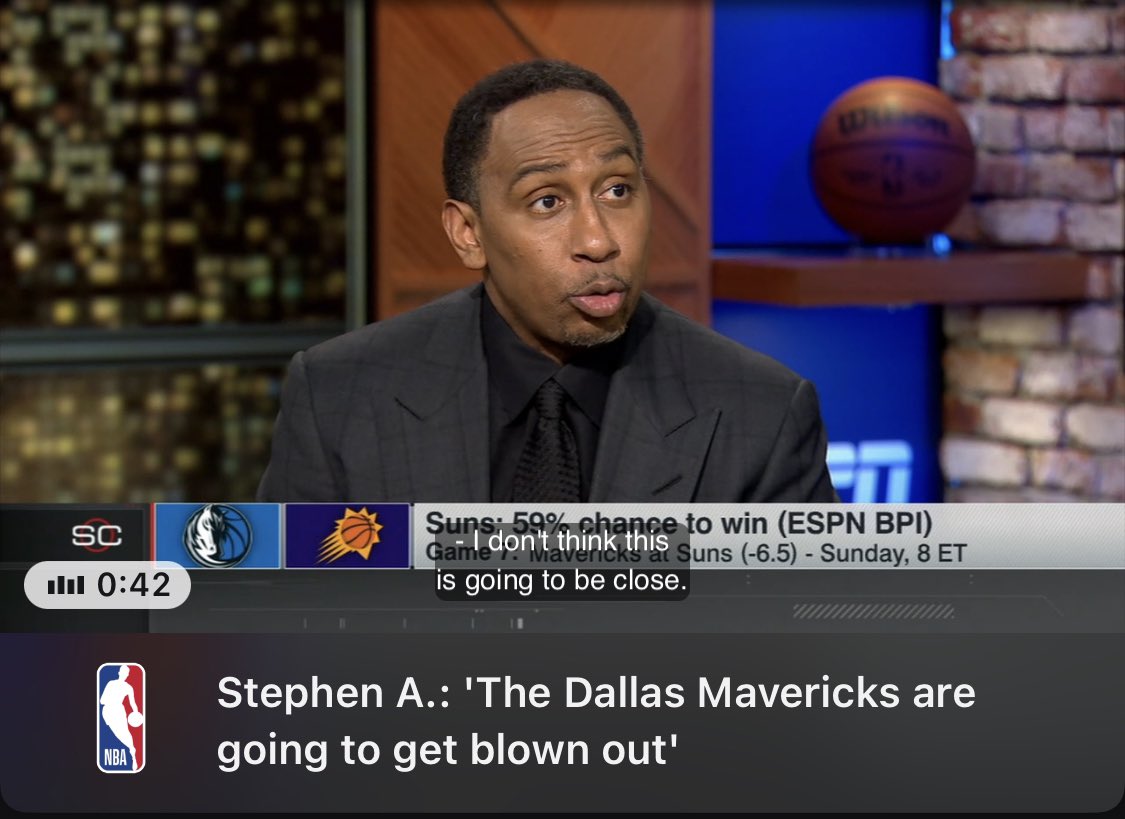 markyd's tweet photo. @stephenasmith this went well… https://t.co/XyYEa6KfoT