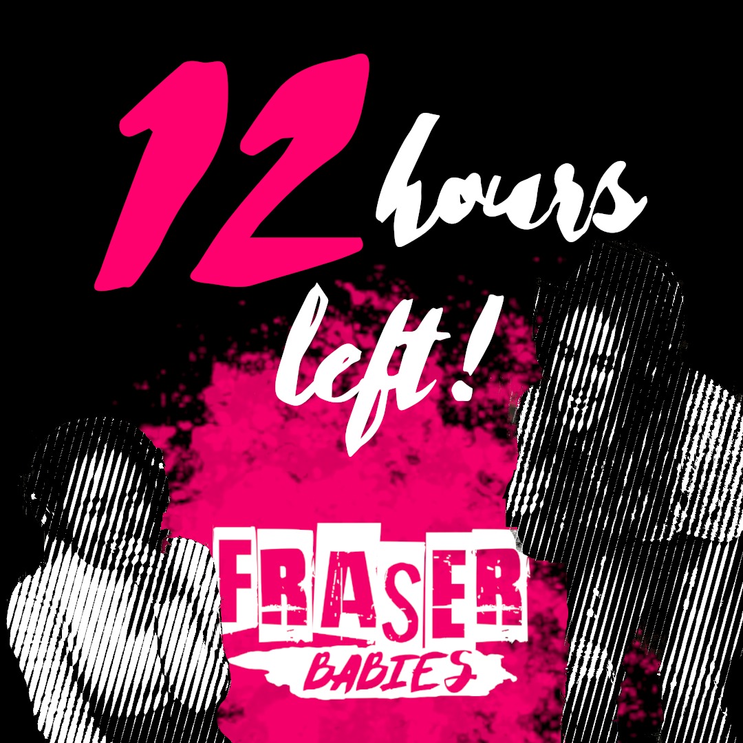 TheJoyOffensive's tweet photo. 🔔 12 HOURS LEFT! 🔔

The campaign for #FraserBabies: The Gig closes at 11pm AEST! Get your last minute contributions in to snag your rewards - including demos and drafts, a creativity workshop, and your name on the set of Fraser Babies. Get amongst it! https://t.co/fEgyzSoB1v https://t.co/yTGlXtv5bE