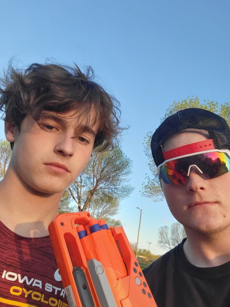 Connor with the second life down <a href="/ephsnerfwars22/">EPHS NERF WARS 2022</a> #ephsnerfwars22