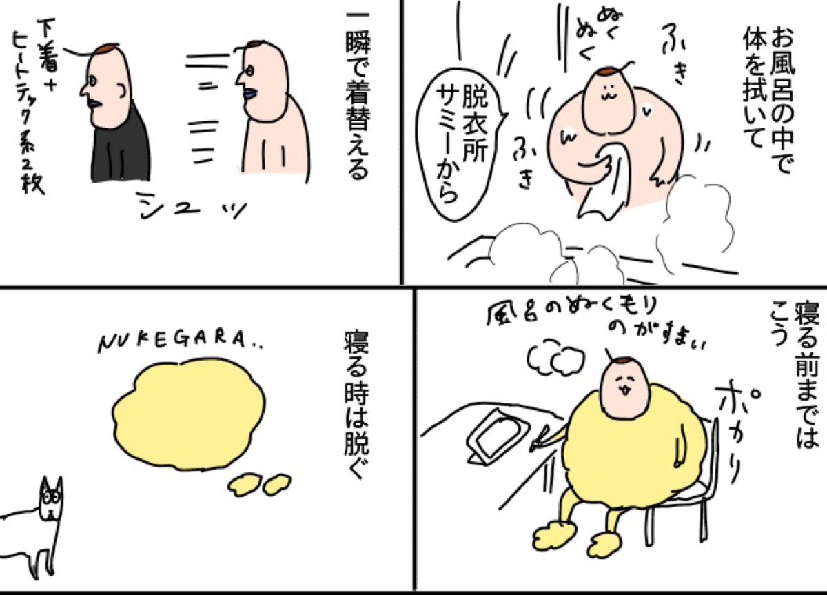 寒がりの冬① 