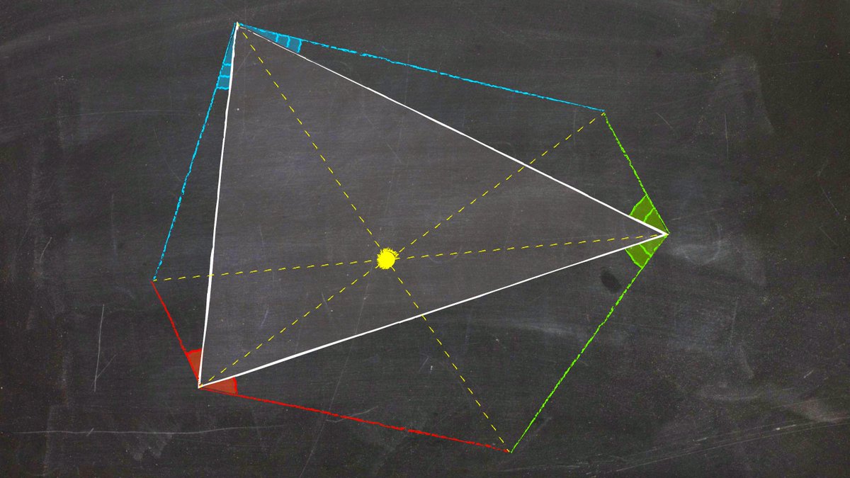 For each corner of any triangle, pick an arbitrary angle and draw two rays, each apart from the adjacent edges by that angle.  Then we will get a hexagon whose opposite diagonals are concurrent.