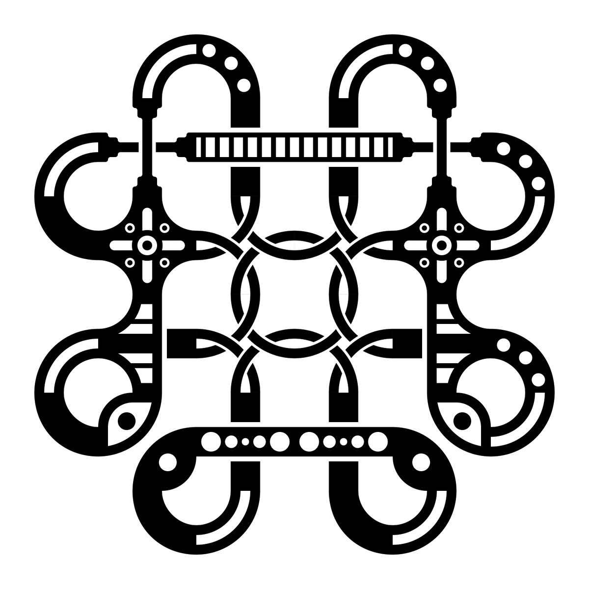 KeithHixAI's tweet photo. I love the larger Truchet Tile designs too.
#Truchet #truchettiles #wip #generativeart #computerart #computerartwork #generativearts #generativeartworks https://t.co/ERQdu1cP97